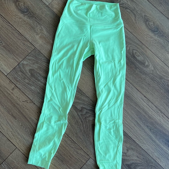Lululemon Align High Rise Pant Legging 25” - Faded Zap - Picture 3 of 5